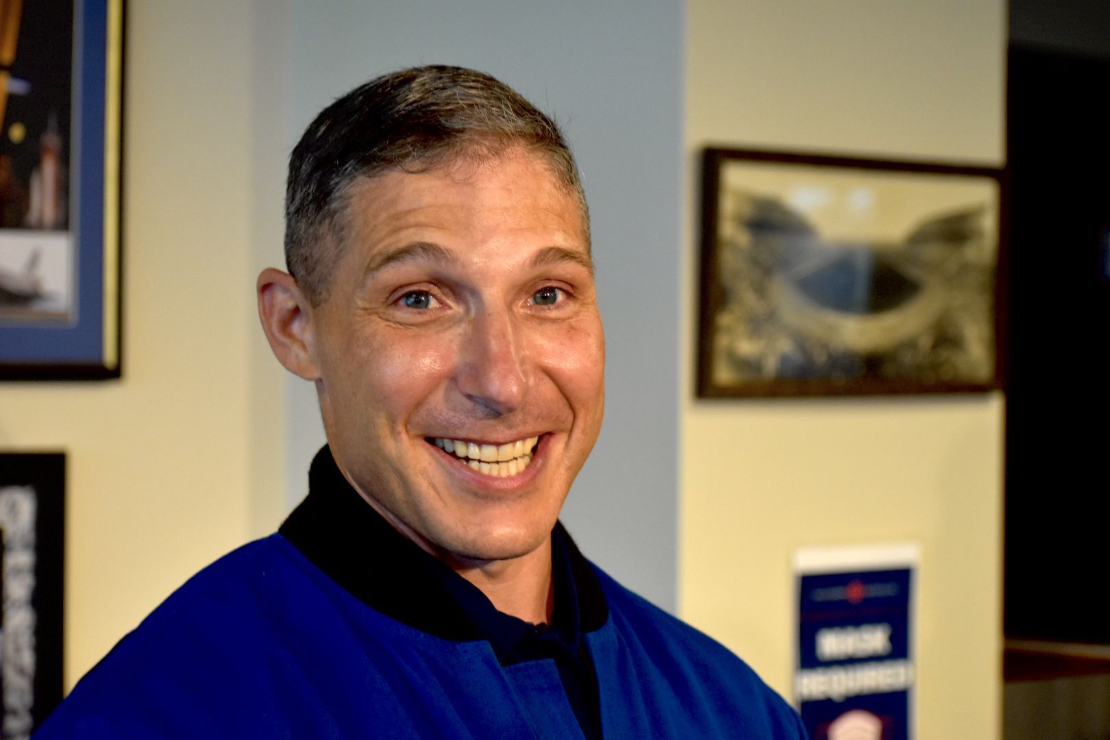 Photos: Former Illinois football player turned astronaut Mike Hopkins
